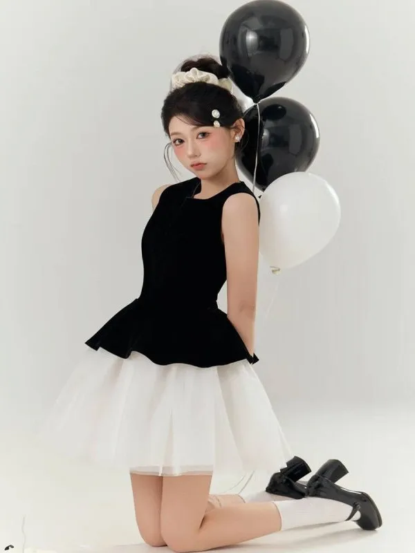 Sweet Princess Atmosphere Photo Studio New Style Korean Girl Feel Birthday Theme Photography Clothes for Women 18-25 Years Old