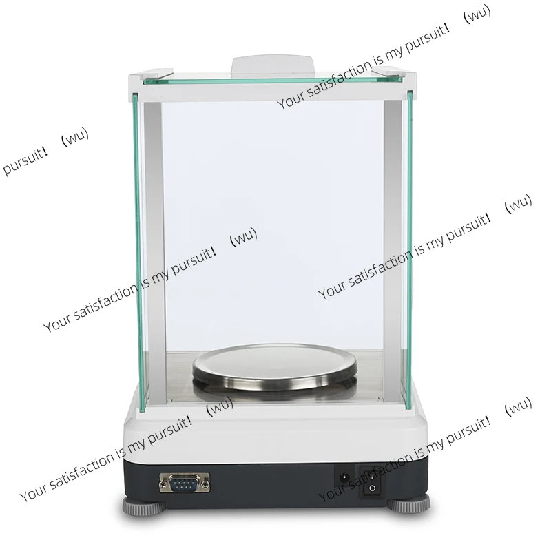 ميزان إلكتروني تحليلي 0.001 جرام مقياس ميزان المختبر مع الزجاج الأمامي وRS232 100 جرام إلى 500 جرام 1 مللي جرام مع قابلة للشحن