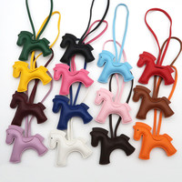 Women'S Bag Pony Keychain Pendant High Quality Horse Ornament Handmade Stitching Charm Fashion Accessory Gift