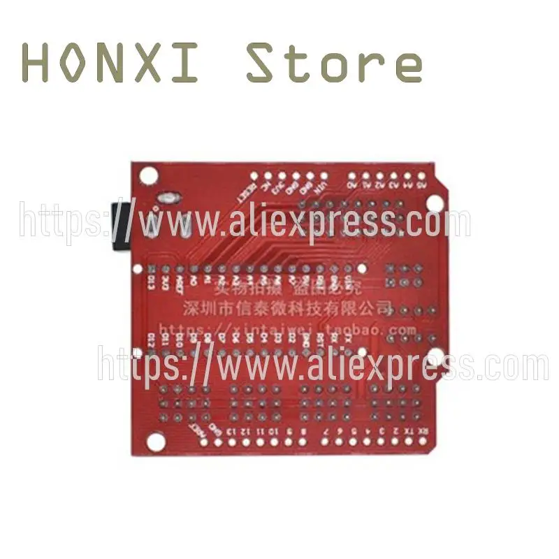 Placa de extensión multiusos NANO UNO, módulo de extensión, placa roja, 1 piezas