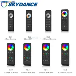 Skydance RS1 RS2 RS3 RS4 RS6 RS8 RS9 RS10 1 2 4 8 zone Telecomando RF per controller RF CCT RGB RGBW RGB + CCT monocolore