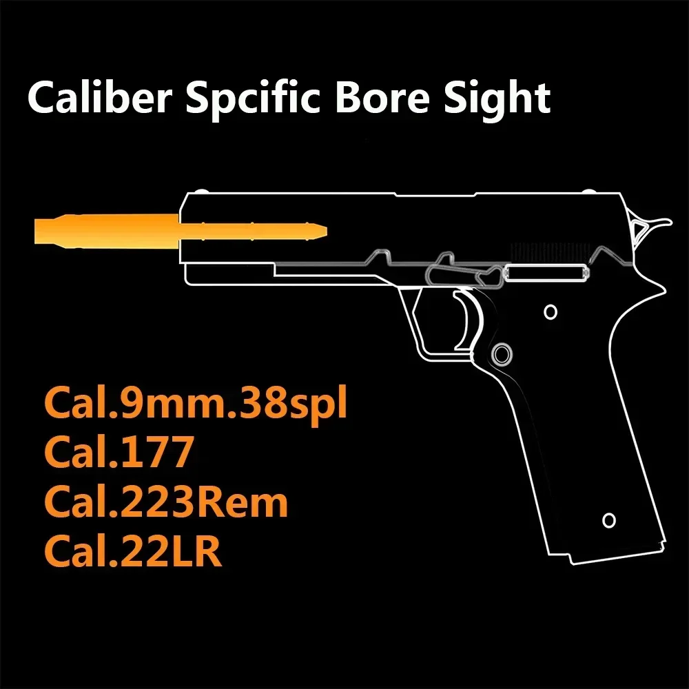 Zielony militarny czerwony Laser. 223Rem 9mm .177 22LR .38spl kal celownik laserowy lufa końcowa do pistoletów rewolwerowych karabin