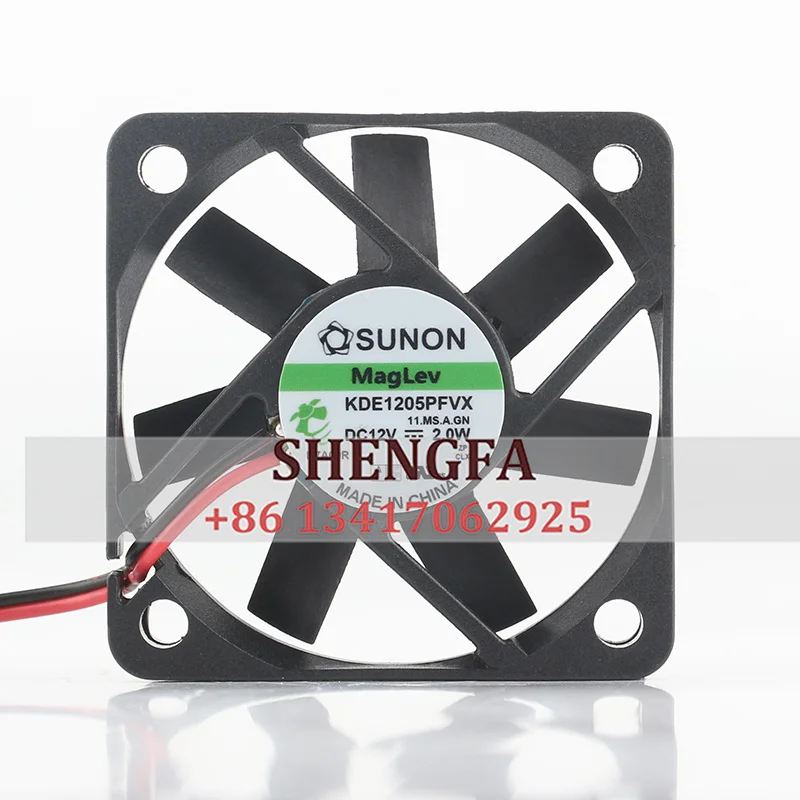 

New SUNON KDE1205PFVX 5010 5CM DC12V 2.0W 50x50x10 Super quiet chassis cooling fan