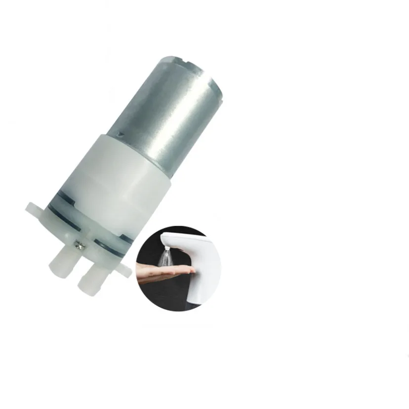 

370 Микро водяной насос Электрическая швабра Микро мембранный самовсасывающий насос Маленький двигатель 12 В Бесшумный небольшой водяной насос постоянного тока