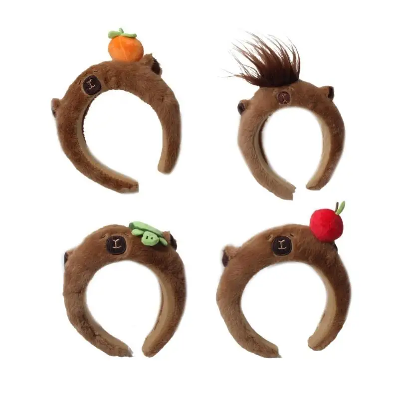 652F Girl Cartoon Fun Hairbands Cartoon for Photo Studio Photo Props