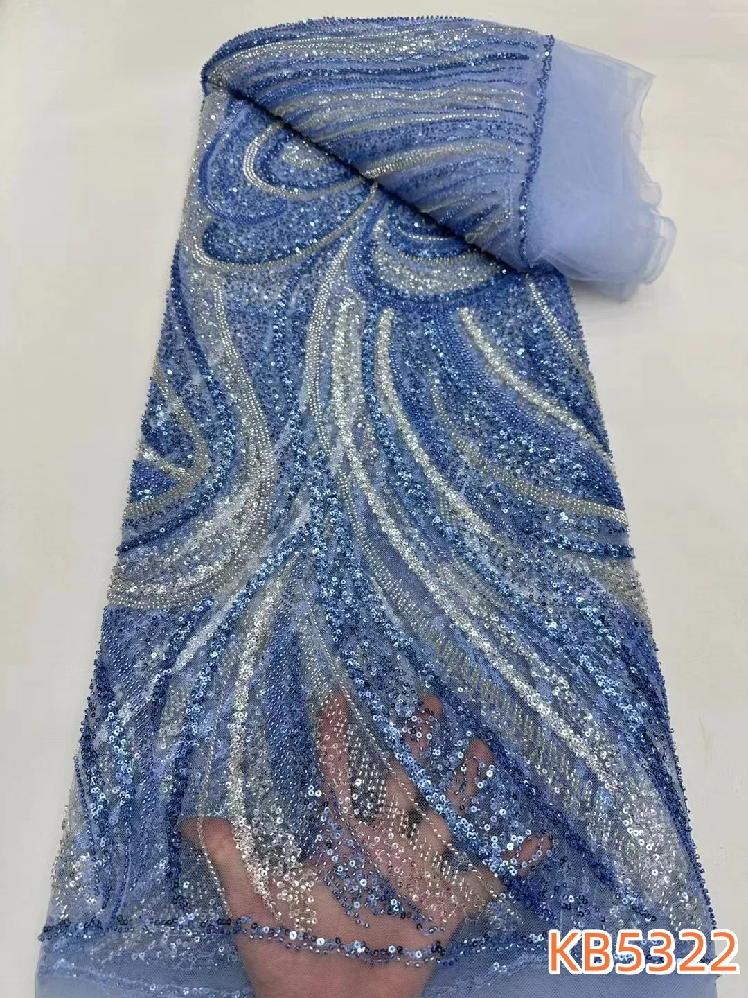 

Черная кружевная ткань с бисером, нигерийская кружевная ткань 2026, высококачественная кружевная ткань с зеленой вышивкой для женских вечерних платьев KB5322