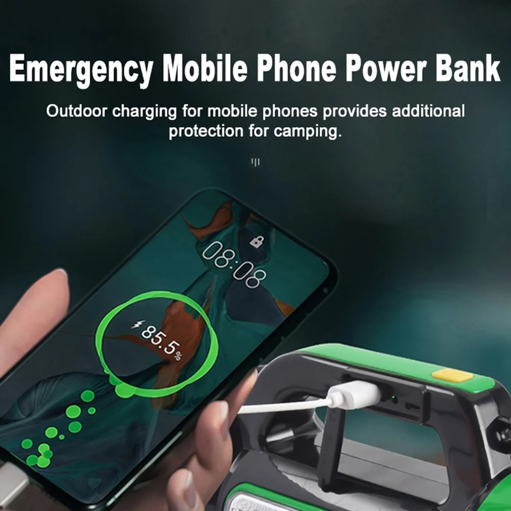 

Солнечный светодиодный фонарь с USB-зарядкой, сверхъяркий портативный аварийный светильник, уличный солнечный фонарь для ночной рыбалки и походов