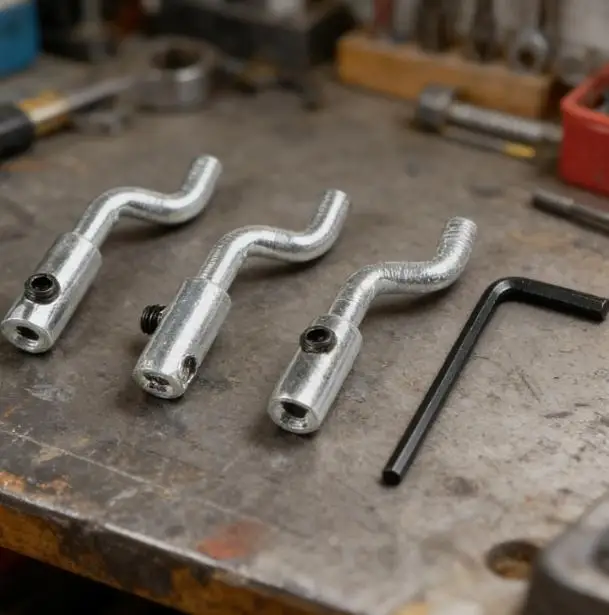 

Adjustable Z-Bend Cable End Fittings For Lawn Mowers Small Bikes Go-Karts Steel Replacement Repair Kit