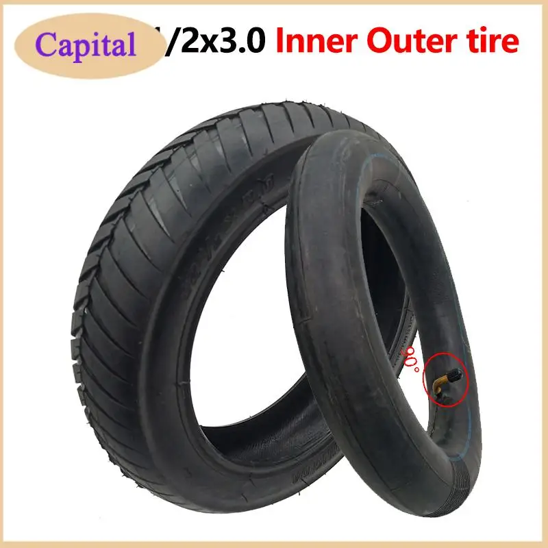 New Hot Selling 12 1/2x3.0 Tires for Mobility Scooters Electric Vehicles Inner and Outer Tires 12 inch  Bicycle Tire Accessories