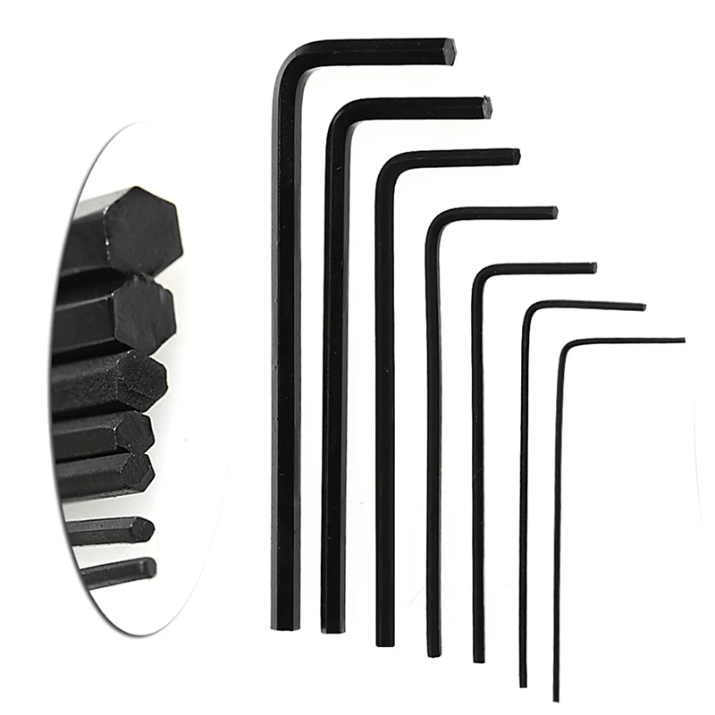 Nuovo 7 pezzi 0.7mm-3mm Mini esagono esagonale a brugola per chiave Set chiave cacciavite strumento Ki