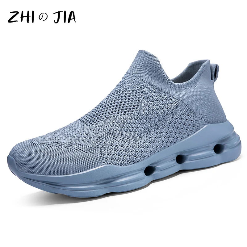 Couple Casual Lightweight Comfortable Large Sneaker Spring Socks Shoes High Top Mesh Breathable Sneakers 36-47