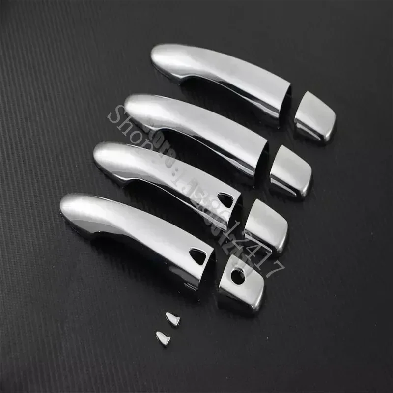 For Nissan Versa Almera 2020 2021 2022 2023 2024 MK4 N18 Door Handle Cover Trim Plastic Chrome Imitation car Accessories