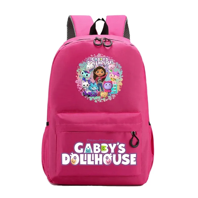 Gabby Puppenhaus Schult asche Grundschule Bücher tasche große Kapazität Cartoon Anime Rucksack hochwertige Rucksack Laptop-Tasche Geschenk