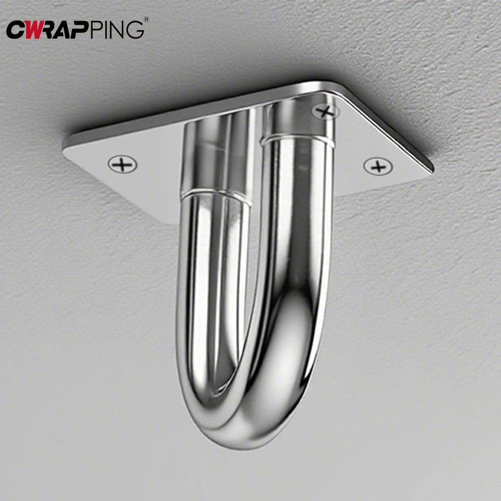 

4-8 шт. квадратная накладка из нержавеющей стали, прочная вешалка с крючком для потолка, стены, катания на лодках, яхт, сцены, аксессуары для лодок