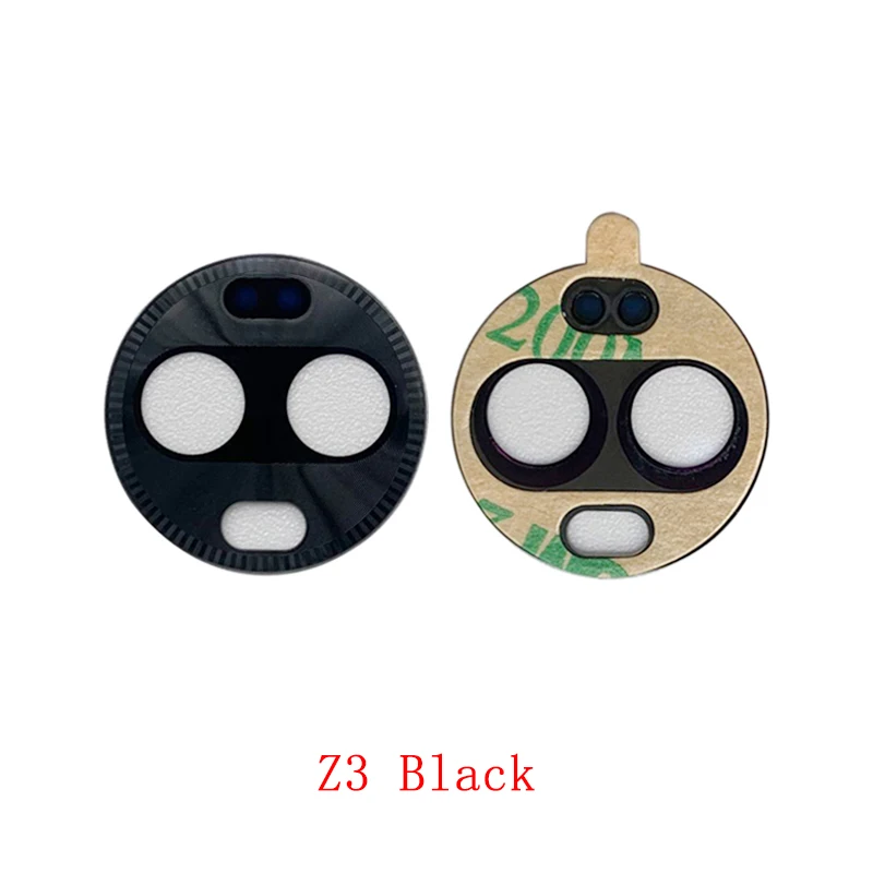 2Pcs Rear Back Camera Glass Lens For Motorola Moto Z Force Z2 Play Z3 Z4 Camera Glass Lens Repair Parts