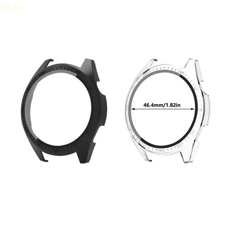 Y8AD Smartwatch Capa Caixa casca com capa tela vidro temperado para AIGO GT8
