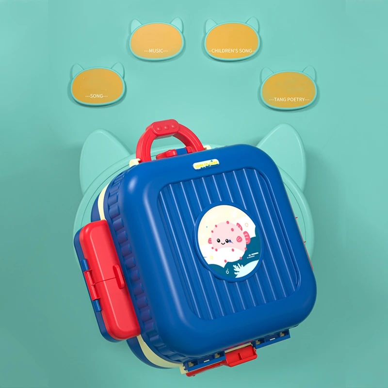 Fishing Toys For Children Boys Girls Magnetic Fish Game Electric Music Rotating Board Play Outdoor Sports Educational Toys Kid