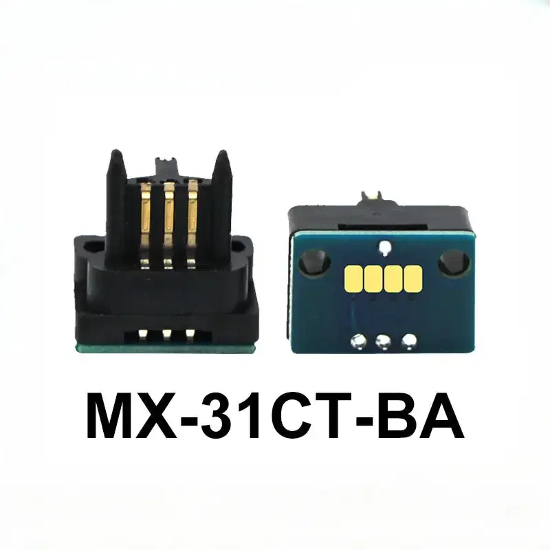 4PCS Chip de Cartucho de Toner Compatível MX-31 MX31 para Impressoras Sharp MX-2600N 3100N 2301N 2601N 3101N MX2600 MX3100 MX2301