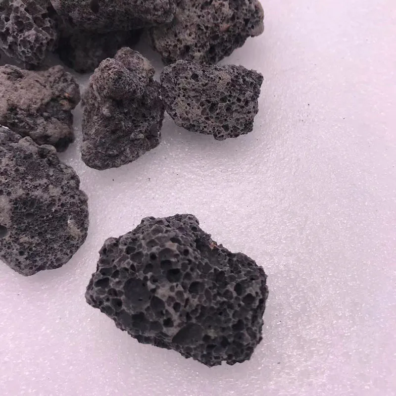 100g Natural Black Aquarium Fish Tank Filter Media Volcanic Rock Biological Balls Bio filter For Aquarium Clear Water Decoration