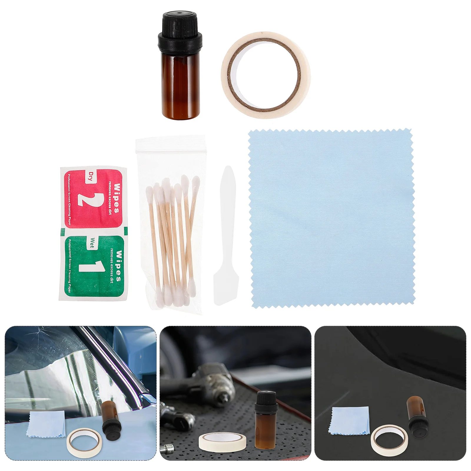 

1Set Rear Window Defogger Repair Kit DIY Tools for Car Automotive Clear View Defroster System