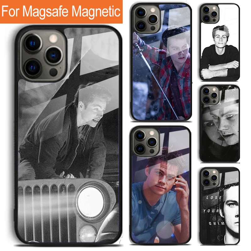 Teen Wolf dylan o'brien Phone Case For iPhone 16 15 14 13 12 11 Pro Max Plus Magsafe Magnetic Wireless Charging Cover