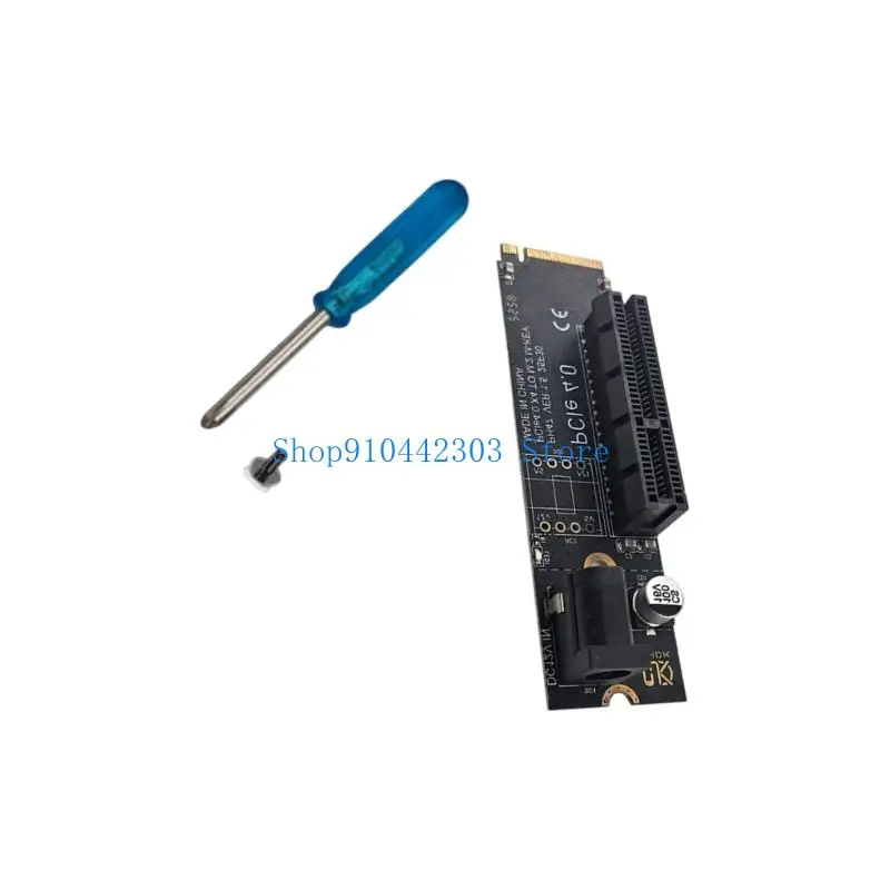 L4MD M.2 à PCIe 4x Drive Converter Reader Adapter Card Remplacement carte pour PC