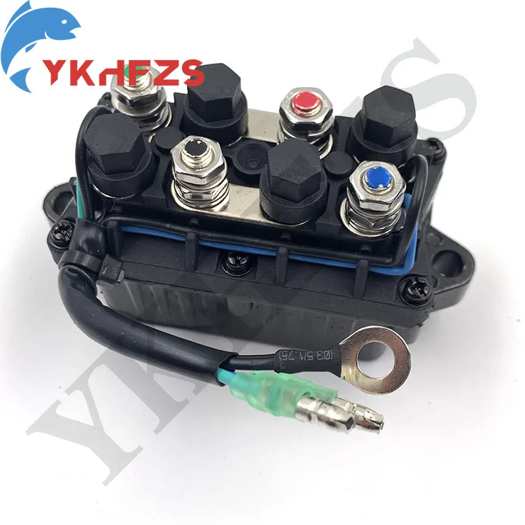 

Motor Power Outboard Relay 120A Practical Boat Parts Engine Waterproof Replacement 3 Pin Direct Fit Trim For Yamaha 6H1-81950-00