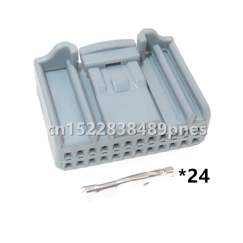 Conector de Arnés de Cableado para Espejo Retrovisor de Sistema de Navegación de Audio para Automóvil de 24 Polos 1612906-1 para Toyota Lexus