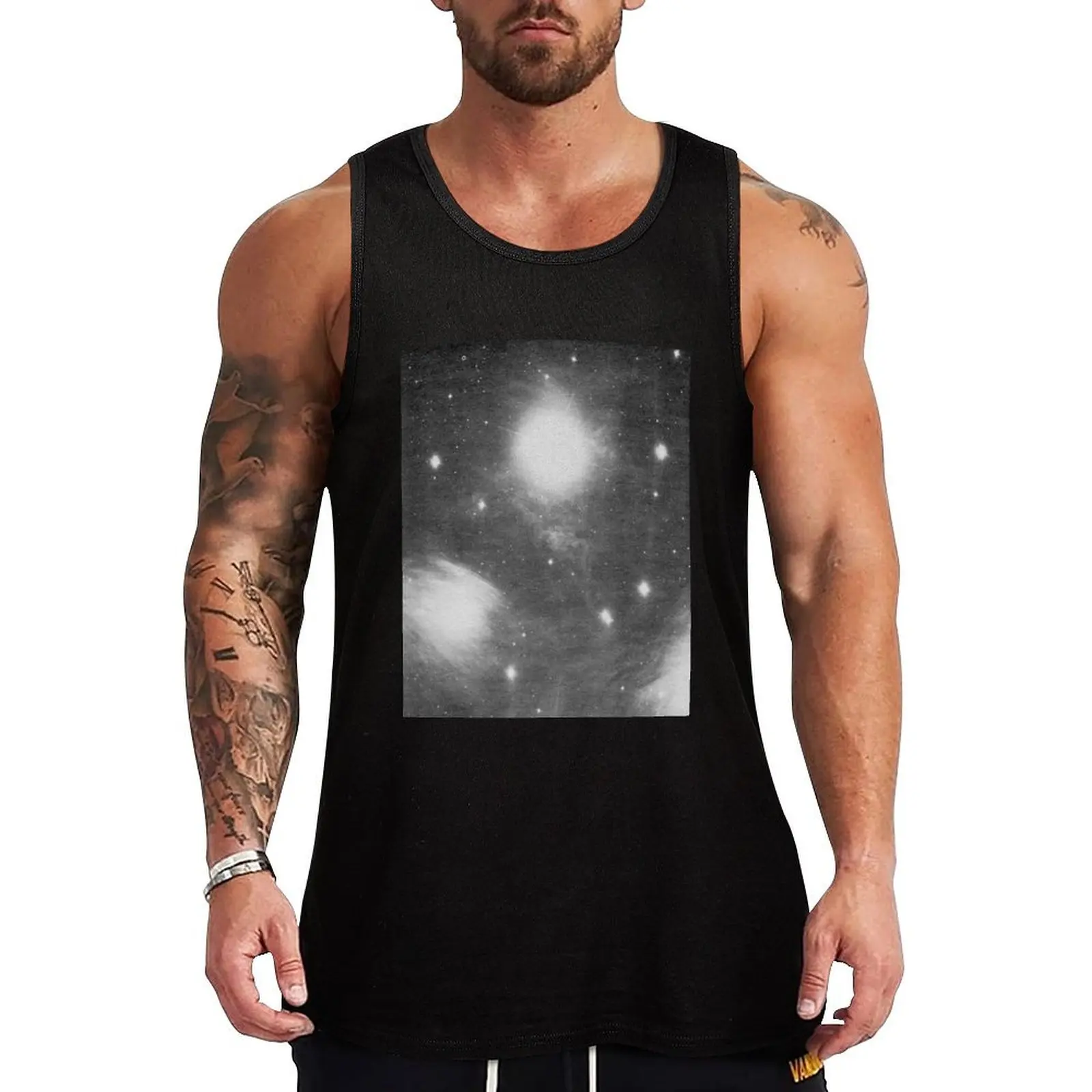 Grouper - A I A - Alien Observer Tank Top Men gym sportswear gym clothes for man