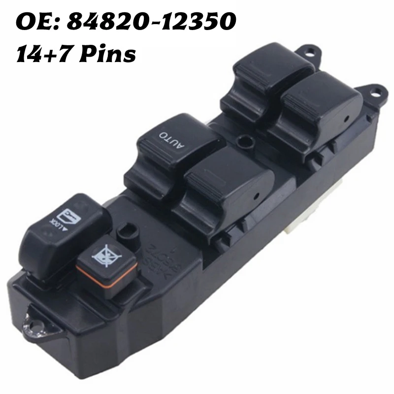 

OE: 84820-12350 8482012350 Front Right Car Power Master Window Lifter Control Switch For Toyota Corolla 1998-2002