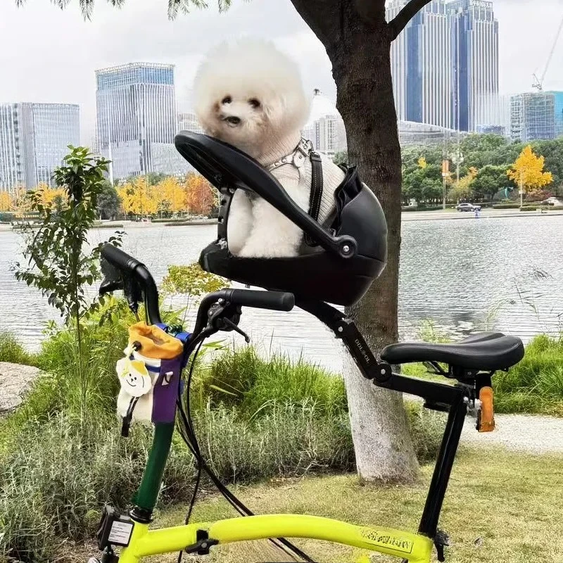 Folding Bicycle Road Bike Pet Basket Basket, Dog Safety Seat