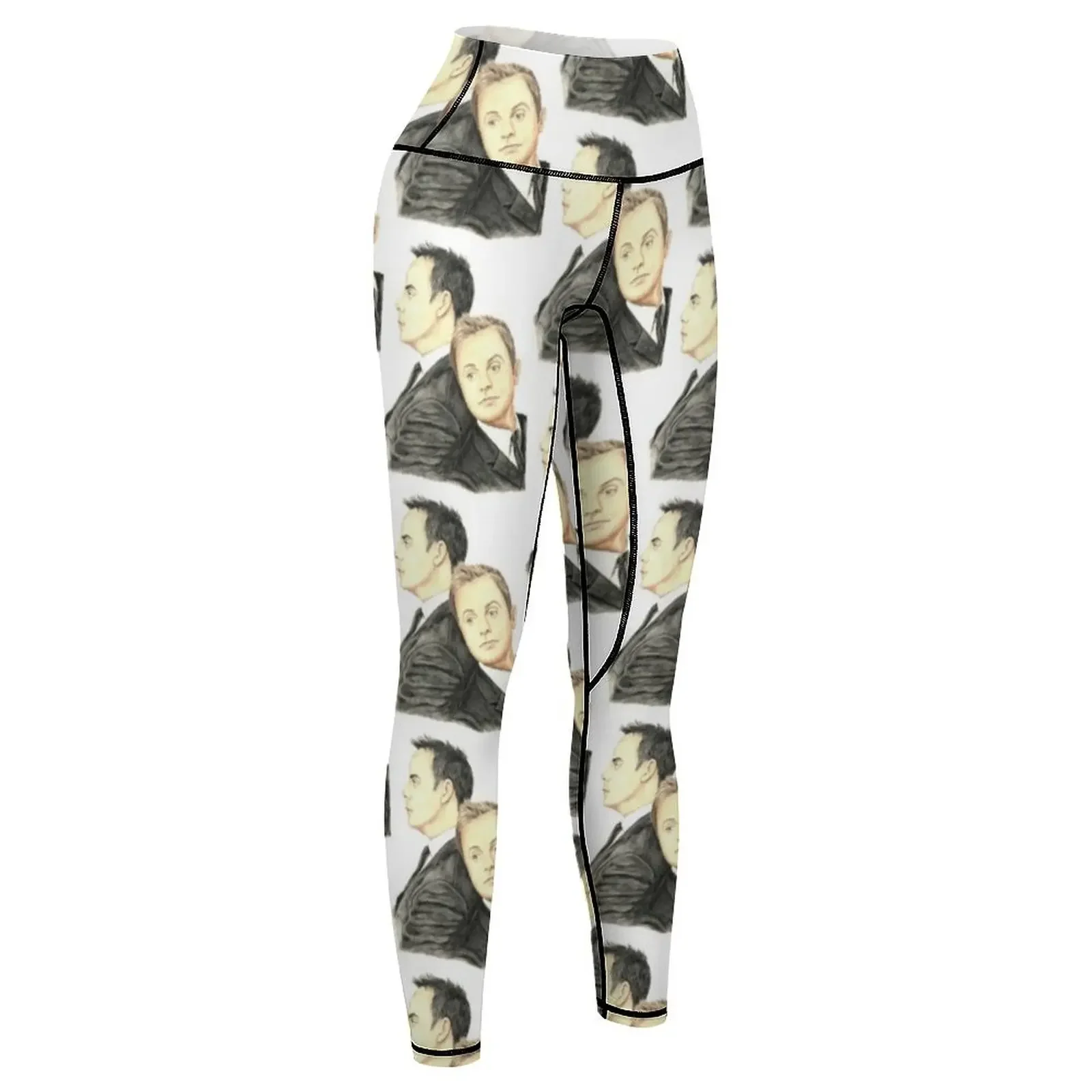 Ant and Dec طماق رفع يغطي الرجل Legginsy رفع الركض السراويل يغطي الرجل رفع طماق المرأة