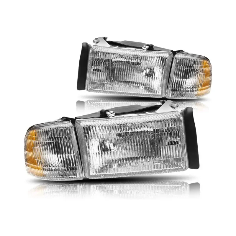 Headlight Head Light for Dodge Ram 1994 1995 1996 1997 1998 1999 2000 2001 2002 Without Lamp