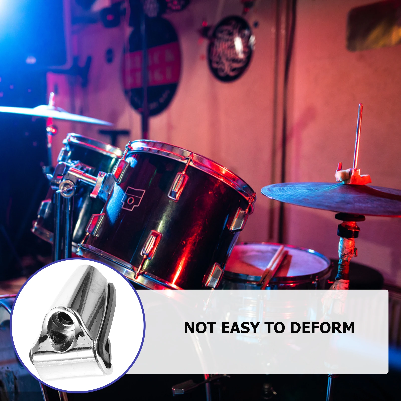 

Bass Drum Hook Instrument Hardware Accessories Big Lugs and Claws Kit Supplies Zinc Alloy Hooks