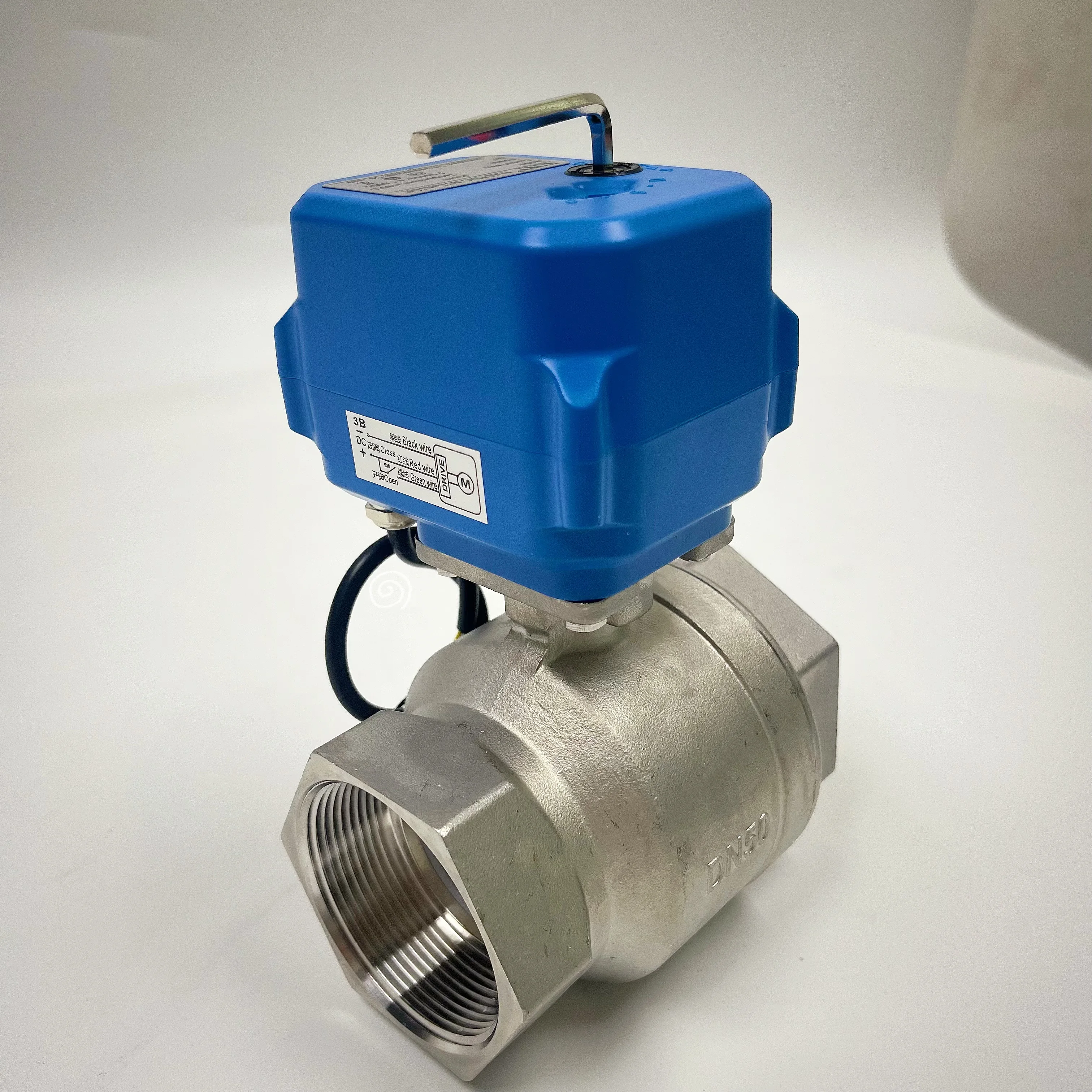 

2inch Stainless Steel NPT Threaded Ball Products Electric OEM for HVAC Industry Supply