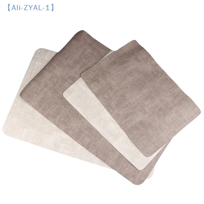 【ZYAL-1】1Pcs Nail Art Table Mat Soft Foldable Manicure Hand Rest Pad Waterproof Scratch Easy-Clean Office Desk Mat Leather Pads view 4