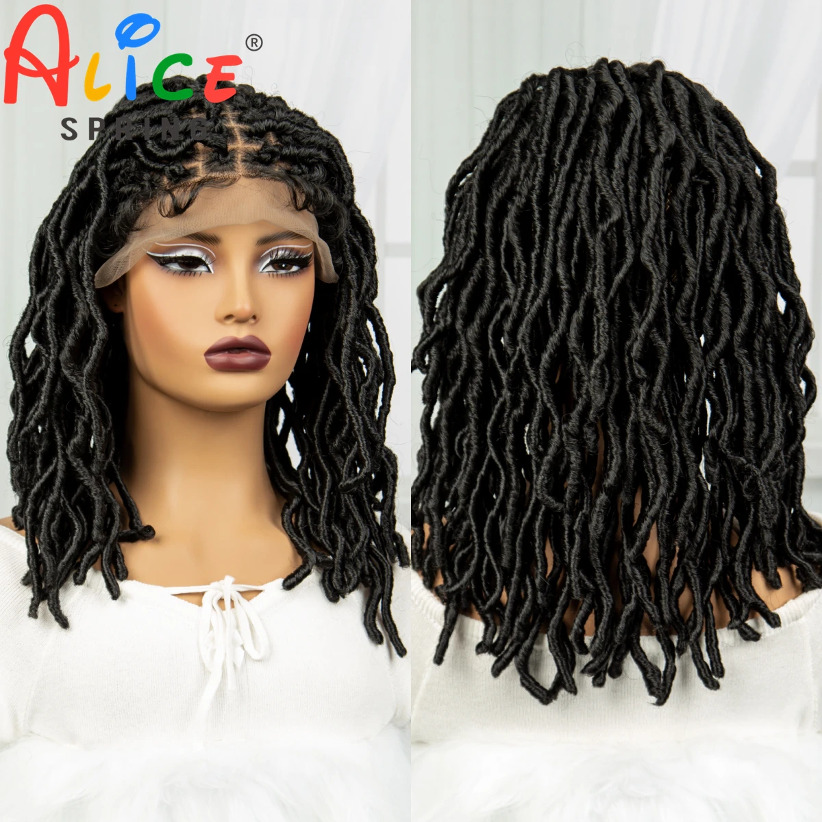 Synthetic Faux Locs Braided Wigs 14
