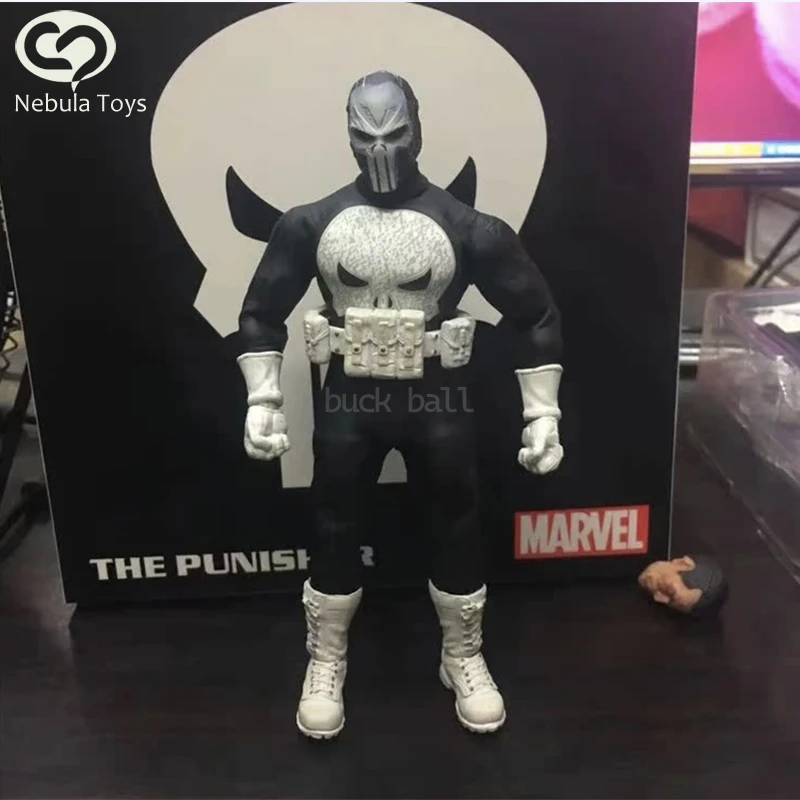 15cm The Avengers Figure The Punisher Delux Version Figurine  Joints Moveable Action Figuine Model Doll Collection Birthday Gift