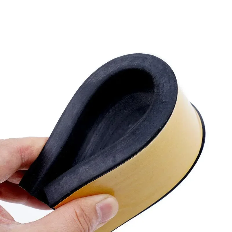 10m Self-adhesive Rubber Foam Sealing Strip EPDM Rubber Dust-proof Waterproof Strip Shock Absorbing Sealing Strip