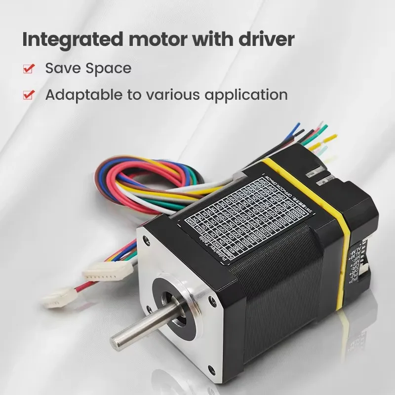 Integrated 24V Digital Hybrid Nema 17 Stepper Motor 1000PPR Encoder Closed Loop Hybrid Stepper Motors