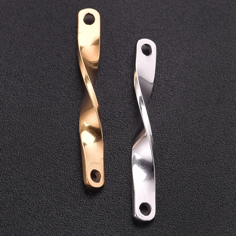 Fashion 10pcs/lot Stainless Steel Rotation Hanging Pendants Dangle Charms for Jewelry Making DIY Earrings Necklaces Findings New