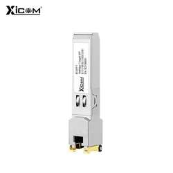 1G SFP To RJ45 Optical Module 1000BASE-T Copper SFP-GE-T Module Compatible for Cisco,Mikrotik,Ubiquiti,Ethernet Optic Switch
