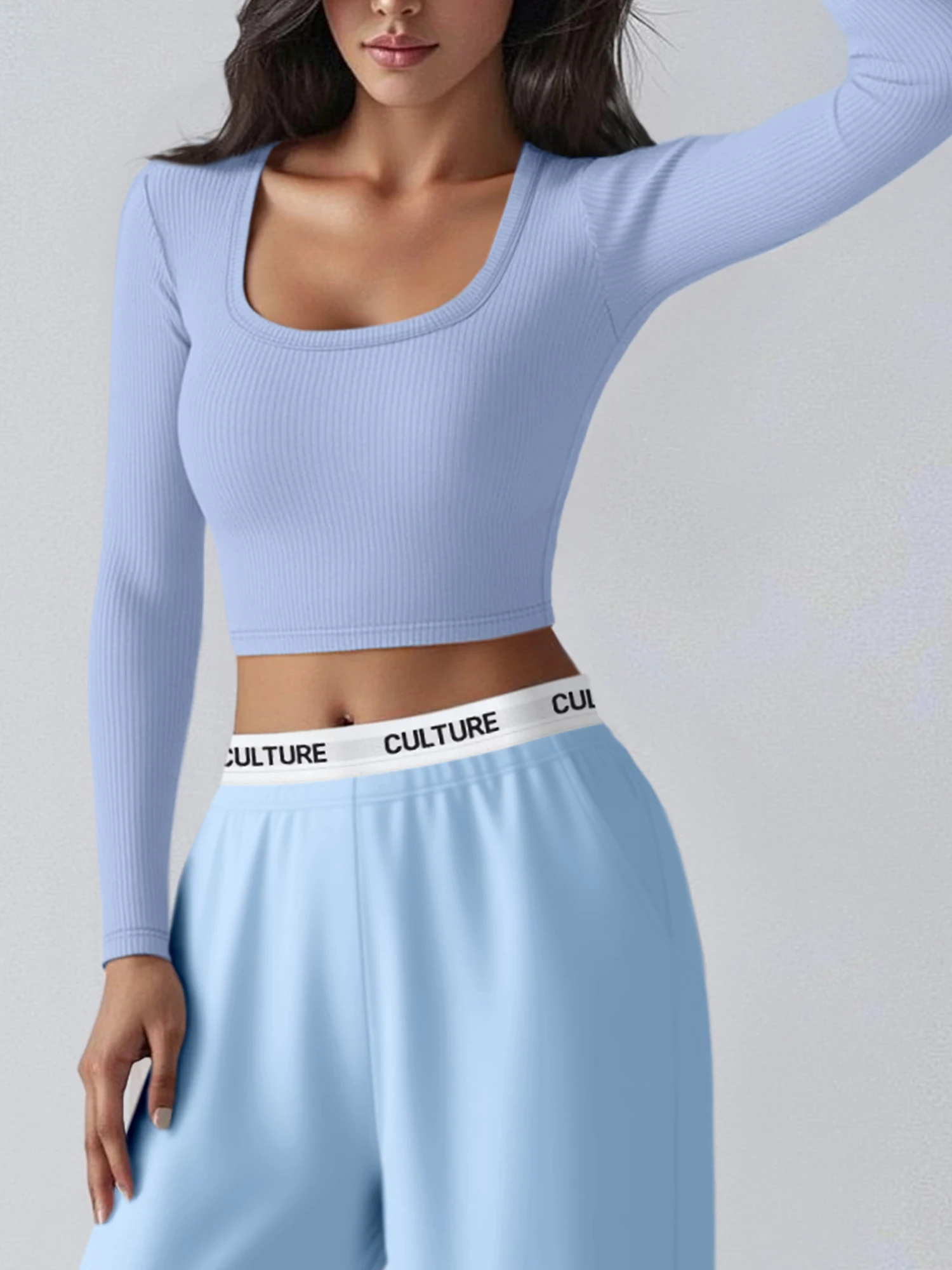 모던 레트로 스퀘어넥 크롭 블라우스, 디너 산책 및 야 - Blouses 리뷰 및 가격