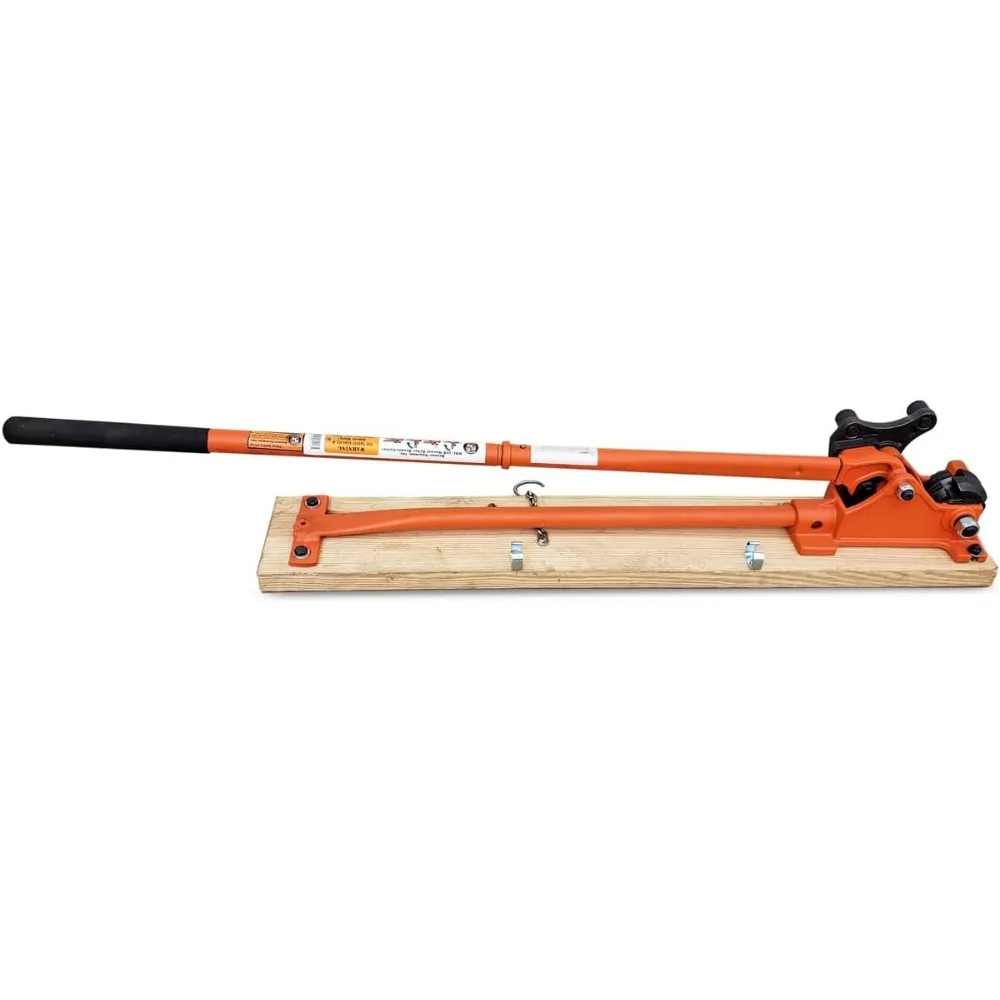 

MBC-16B 1 Manual Bender/Cutter Orange Adjustable 2-1/2" diameter bending roller a lifting chain