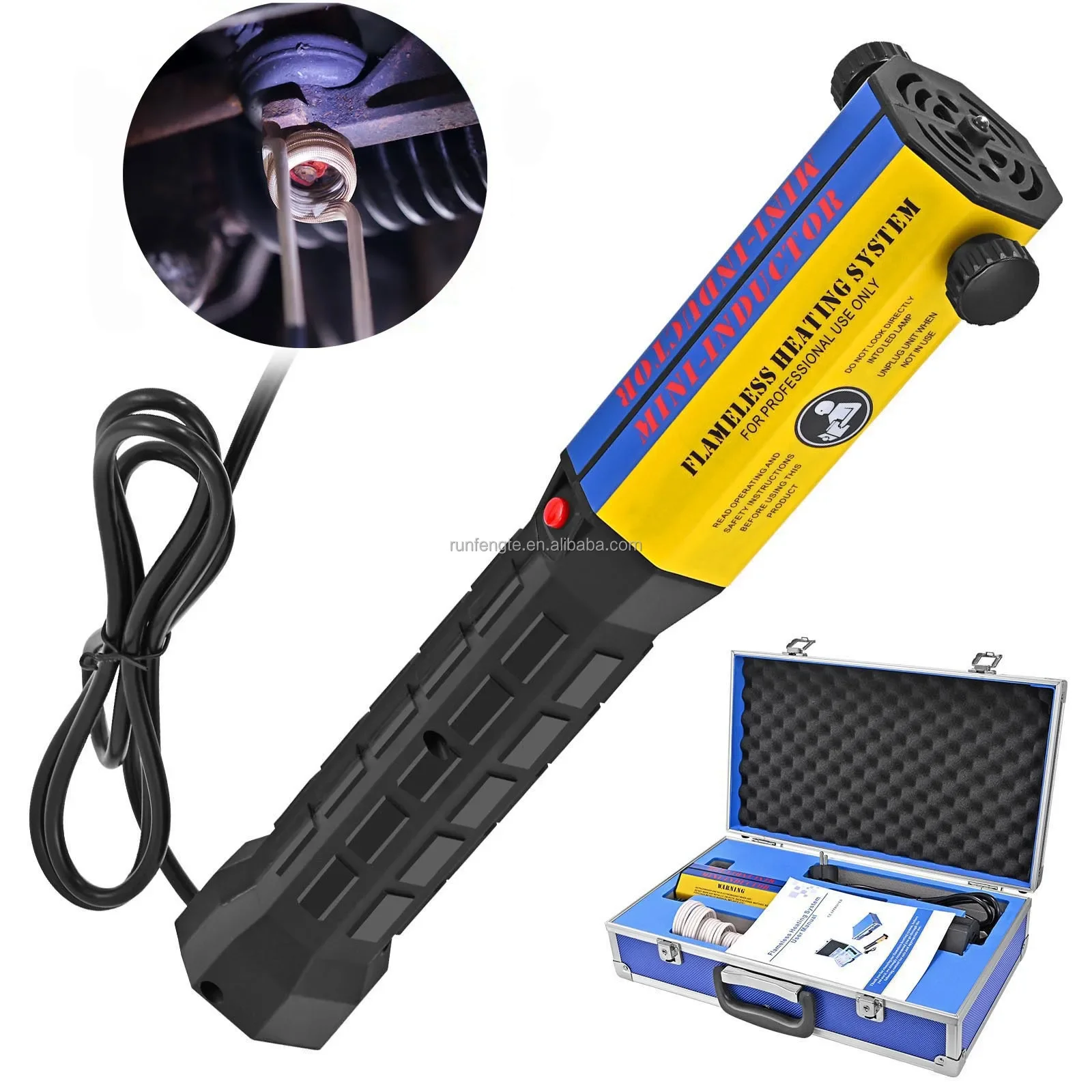 Bolt Enhancer Handheld Induction Heater Bolt Heat Re moval Tool Set Flameless Magnetic Car Disassembly Repair Tool 110V 220V!