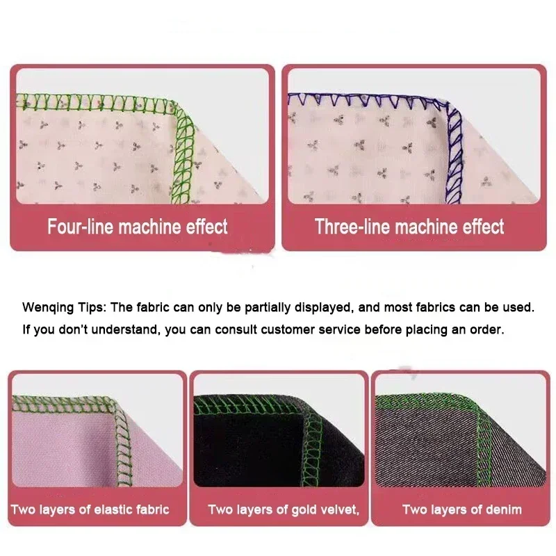 Household Machine Electric Desktop Overlock Small Sewing Four-Line Edge Binding