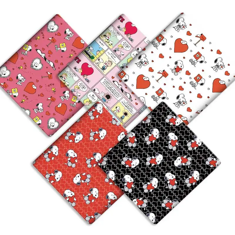 

Горячая новинка: Ткань для шитья и рукоделия 140x50 см с мультяшным принтом для детских платьев, домашнего текстиля и поделок