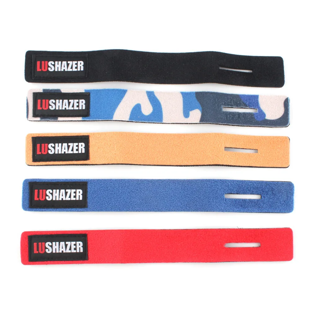 2/5 portable fishing rod straps, elastic straps hanging straps fishing rod fixators outdoor fishing equipment tool accessories