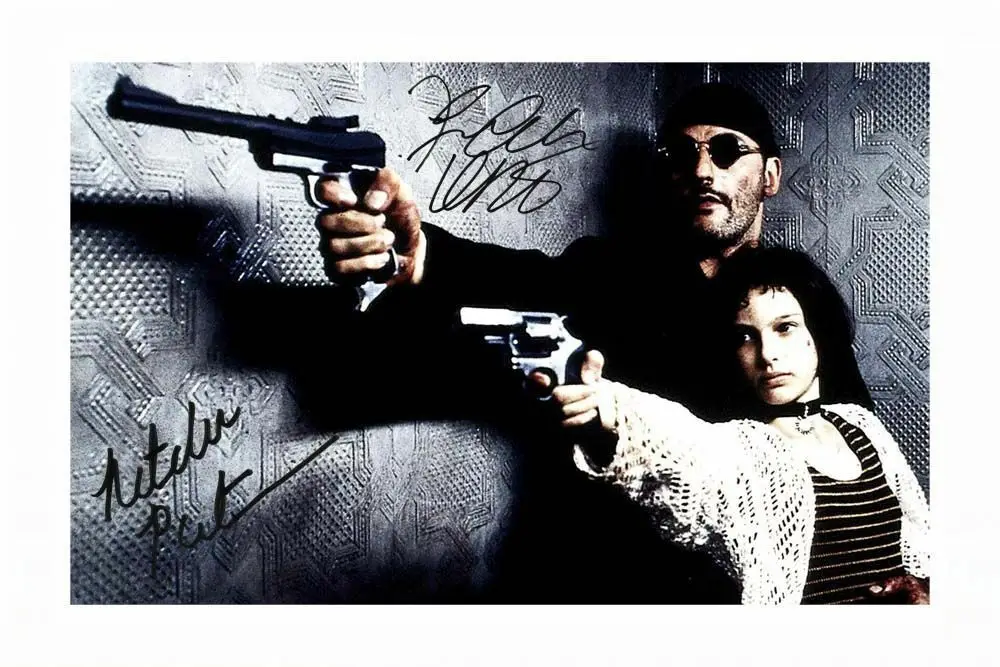 LEON SIGNED Art Film Print Silk Poster Home Wall Decor 24x36inch