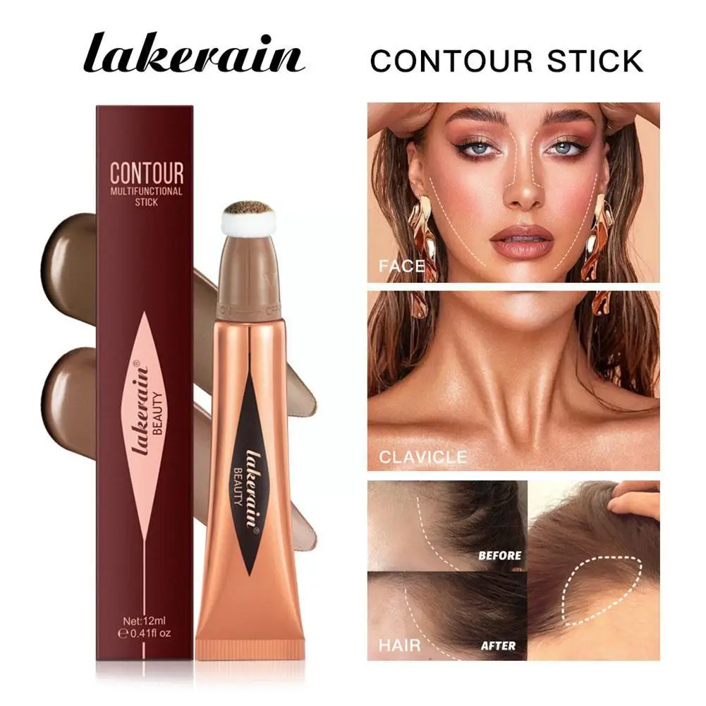 Fard liquido per il viso crema naturale guancia tinta per gli occhi Peach Blush Cheek Cosmetic Contour multiuso Brighten Blush Stick Makeup M9L9